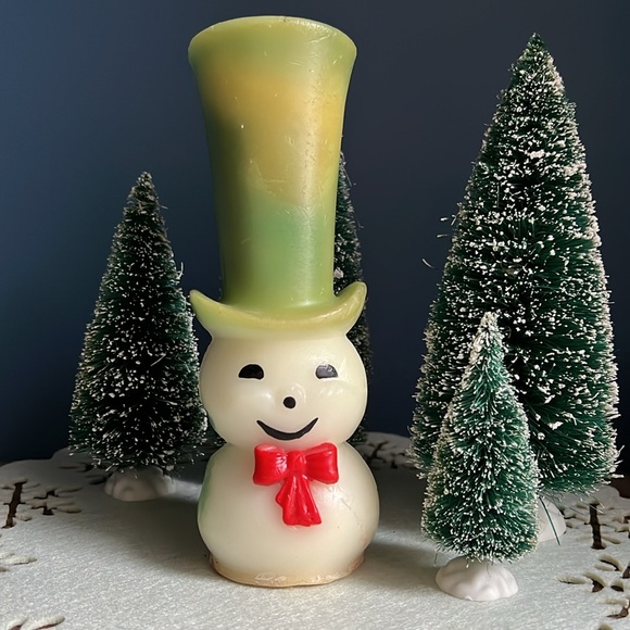 VTG | Snowman Gurley Candle - Picture 12 of 12